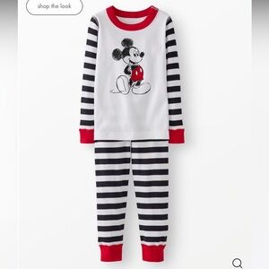 NWT! Hannah Anderson X Disney Mickey Mouse Pajamas Size 6/7! Quick Ship!